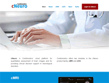 Tablet Screenshot of cneuro.com